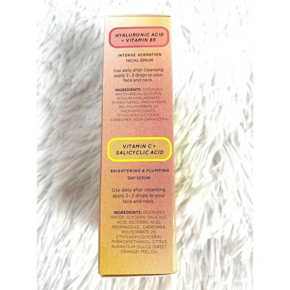 Provence Beauty Natural Vegan Glow Brighter Serum Treatment System Hyaluronic